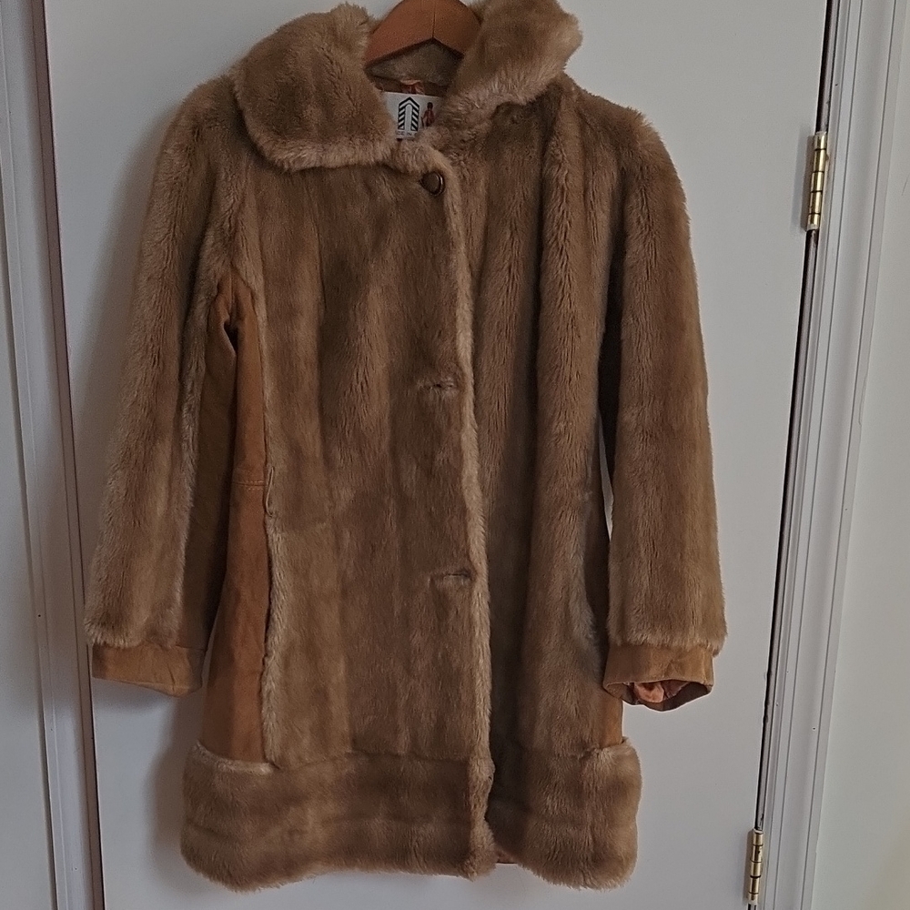 Fur Tan Coat